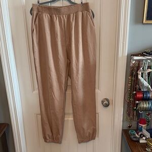 Women’s Casual Tan Joggers